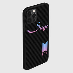 Чехол для iPhone 12 Pro Max BTS Suga, цвет: 3D-черный — фото 2