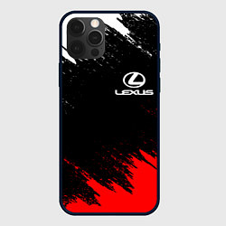 Чехол для iPhone 12 Pro Max LEXUS, цвет: 3D-черный