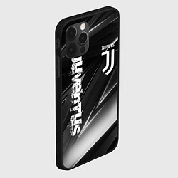 Чехол для iPhone 12 Pro Max JUVENTUS, цвет: 3D-черный — фото 2