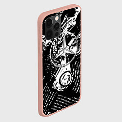 Чехол для iPhone 12 Pro Max Shik, цвет: 3D-светло-розовый — фото 2