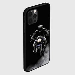 Чехол для iPhone 12 Pro Max МОТОЦИКЛЫ, цвет: 3D-черный — фото 2