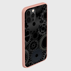 Чехол для iPhone 12 Pro Max Механизмы, цвет: 3D-светло-розовый — фото 2