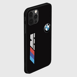 Чехол для iPhone 12 Pro Max BMW, цвет: 3D-черный — фото 2