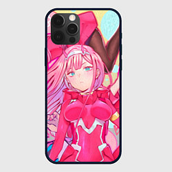 Чехол для iPhone 12 Pro Max DARLING IN THE FRANXX, цвет: 3D-черный