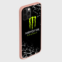 Чехол для iPhone 12 Pro Max MONSTER ENERGY, цвет: 3D-светло-розовый — фото 2