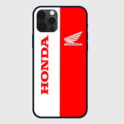 Чехол для iPhone 12 Pro Max HONDA, цвет: 3D-черный