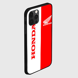 Чехол для iPhone 12 Pro Max HONDA, цвет: 3D-черный — фото 2