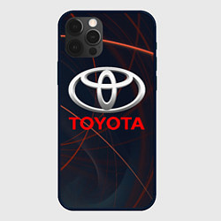 Чехол для iPhone 12 Pro Max TOYOTA, цвет: 3D-черный