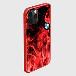 Чехол для iPhone 12 Pro Max BMW, цвет: 3D-красный — фото 2