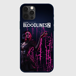 Чехол для iPhone 12 Pro Max Bloodlines 2, цвет: 3D-черный