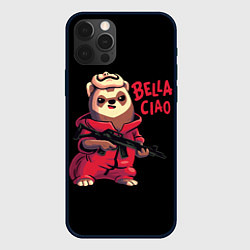 Чехол для iPhone 12 Pro Max Bella Ciao, цвет: 3D-черный