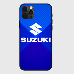 Чехол для iPhone 12 Pro Max SUZUKI, цвет: 3D-черный