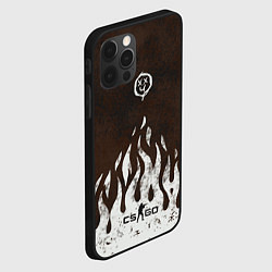 Чехол для iPhone 12 Pro Max Cs:go - Оксидное пламя, цвет: 3D-черный — фото 2