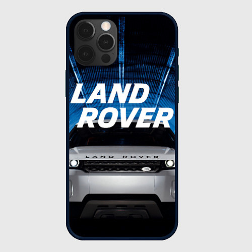 Чехол iPhone 12 Pro Max LAND ROVER / 3D-Черный – фото 1