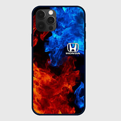 Чехол для iPhone 12 Pro Max HONDA, цвет: 3D-черный