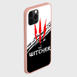 Чехол для iPhone 12 Pro Max The Witcher, цвет: 3D-светло-розовый — фото 2