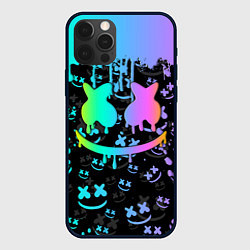 Чехол для iPhone 12 Pro Max MARSHMELLO, цвет: 3D-черный