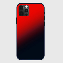 Чехол для iPhone 12 Pro Max RED, цвет: 3D-черный