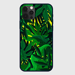 Чехол для iPhone 12 Pro Max В джунглях, цвет: 3D-черный