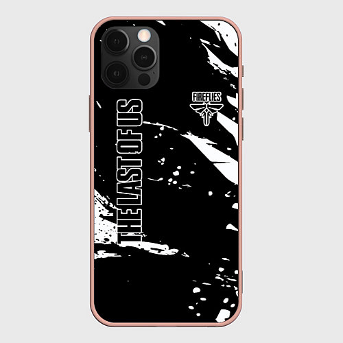 Чехол iPhone 12 Pro Max The Last of Us 2 / 3D-Светло-розовый – фото 1