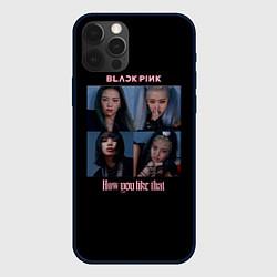 Чехол для iPhone 12 Pro Max BLACKPINK, цвет: 3D-черный