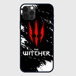 Чехол для iPhone 12 Pro Max The Witcher, цвет: 3D-черный