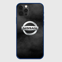 Чехол для iPhone 12 Pro Max NISSAN, цвет: 3D-тёмно-синий