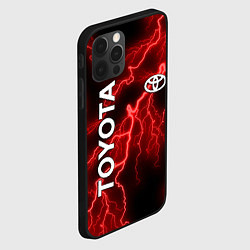 Чехол для iPhone 12 Pro Max TOYOTA, цвет: 3D-черный — фото 2