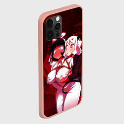 Чехол для iPhone 12 Pro Max ХЕЛЛТЕЙКЕР, цвет: 3D-светло-розовый — фото 2