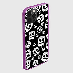 Чехол для iPhone 12 Pro Max MARSHMELLO, цвет: 3D-сиреневый — фото 2