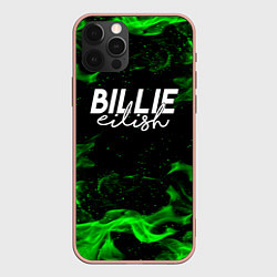 Чехол для iPhone 12 Pro Max BILLIE EILISH, цвет: 3D-светло-розовый