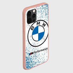 Чехол для iPhone 12 Pro Max BMW БМВ, цвет: 3D-светло-розовый — фото 2