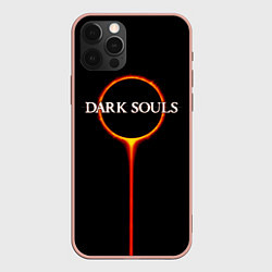 Чехол для iPhone 12 Pro Max Dark Souls, цвет: 3D-светло-розовый