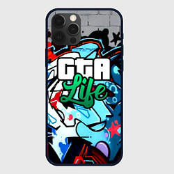 Чехол для iPhone 12 Pro Max GTA LIFE, цвет: 3D-черный