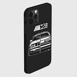 Чехол для iPhone 12 Pro Max BMW, цвет: 3D-черный — фото 2