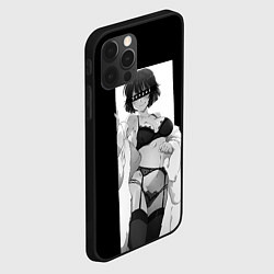 Чехол для iPhone 12 Pro Max Senpai, цвет: 3D-черный — фото 2