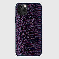 Чехол для iPhone 12 Pro Max Joy Division Glitch, цвет: 3D-черный