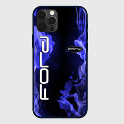 Чехол для iPhone 12 Pro Max FORD, цвет: 3D-черный