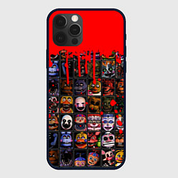 Чехол для iPhone 12 Pro Max Five Nights At Freddys, цвет: 3D-черный