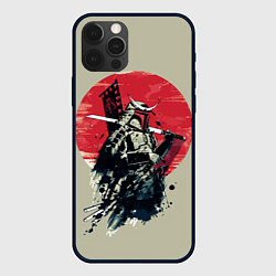Чехол для iPhone 12 Pro Max Samurai man, цвет: 3D-черный