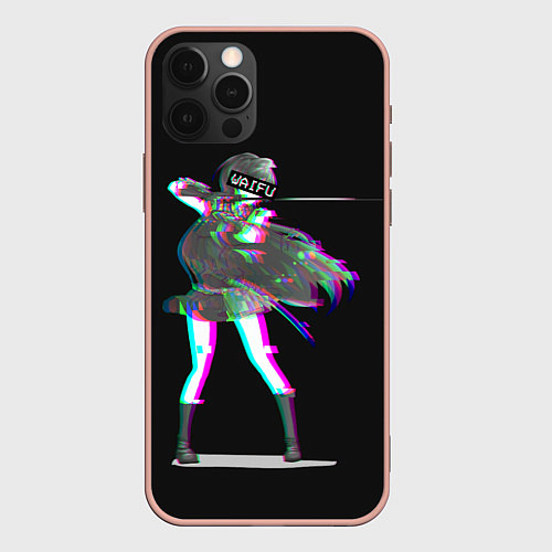 Чехол iPhone 12 Pro Max Убийца Акаме / 3D-Светло-розовый – фото 1