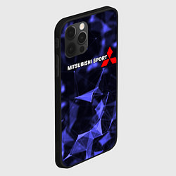 Чехол для iPhone 12 Pro Max MITSUBISHI, цвет: 3D-черный — фото 2