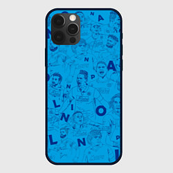 Чехол для iPhone 12 Pro Max Наполи Блю, цвет: 3D-черный