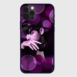 Чехол для iPhone 12 Pro Max BTS, цвет: 3D-черный