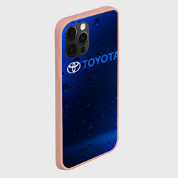 Чехол для iPhone 12 Pro Max TOYOTA ТОЙОТА, цвет: 3D-светло-розовый — фото 2