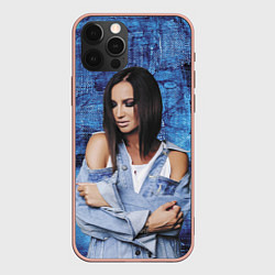 Чехол для iPhone 12 Pro Max Olga Buzova, цвет: 3D-светло-розовый