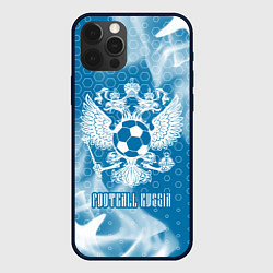 Чехол для iPhone 12 Pro Max FOOTBALL RUSSIA Футбол, цвет: 3D-черный