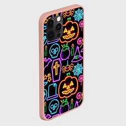 Чехол для iPhone 12 Pro Max Halloween, цвет: 3D-светло-розовый — фото 2