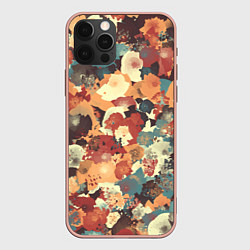 Чехол для iPhone 12 Pro Max Осенние цвета, цвет: 3D-светло-розовый
