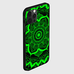 Чехол для iPhone 12 Pro Max Mandala, цвет: 3D-черный — фото 2